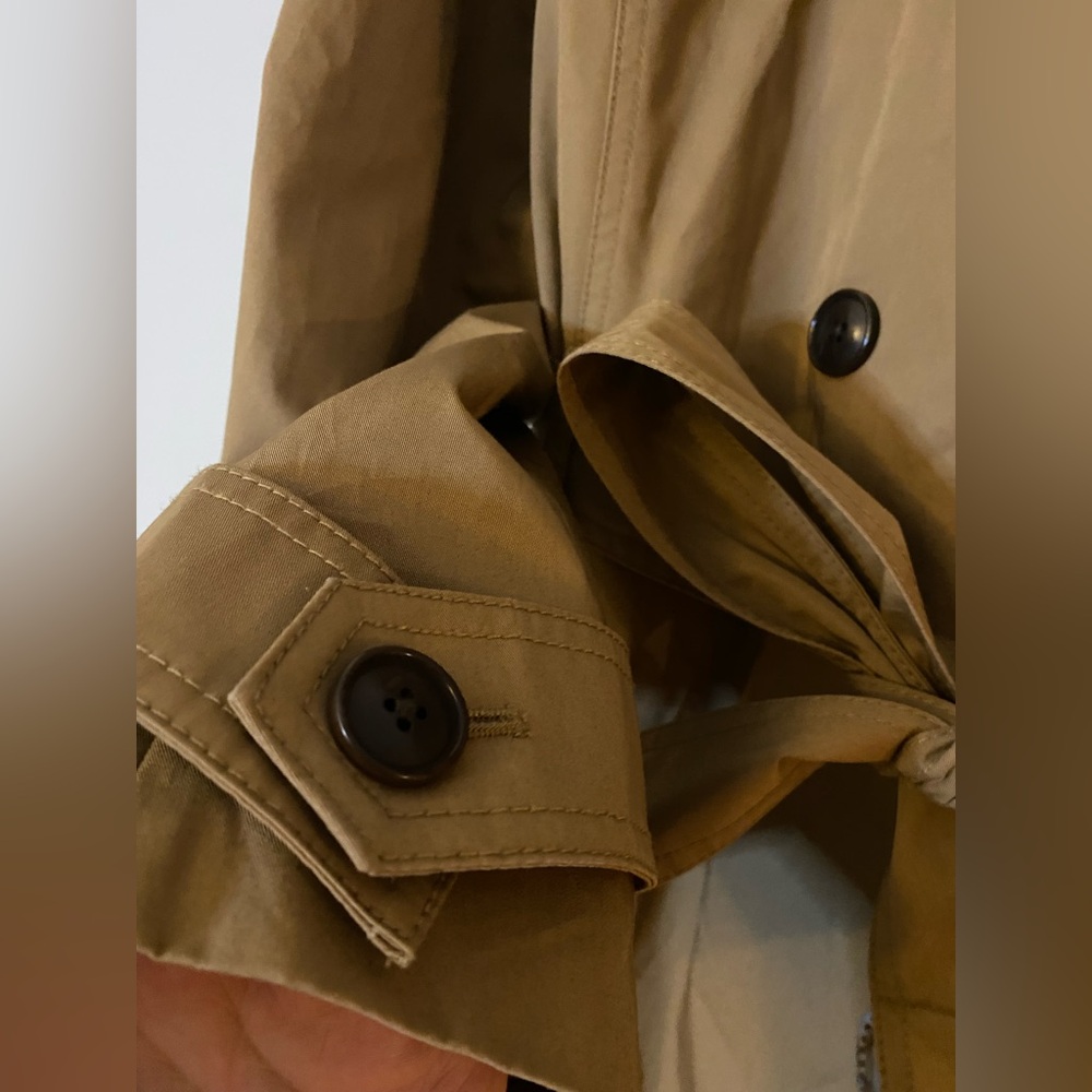 NWOT Banana Republic trench size XL amazing design - Picture 9 of 15